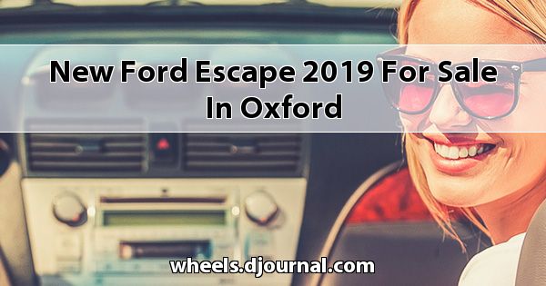 New Ford Escape 2019 for sale in Oxford