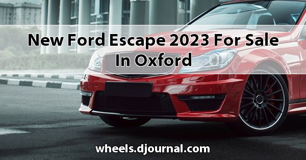 New Ford Escape 2023 for sale in Oxford