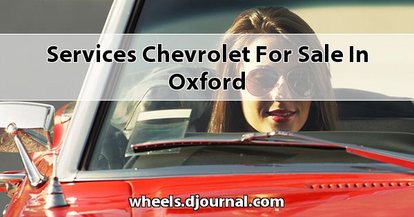 Services Chevrolet for sale in Oxford