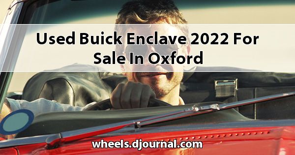 Used Buick Enclave 2022 for sale in Oxford