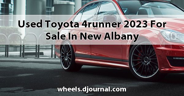 Used Toyota 4Runner 2023 for sale in New Albany