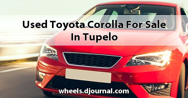 Used Toyota Corolla for sale in Tupelo